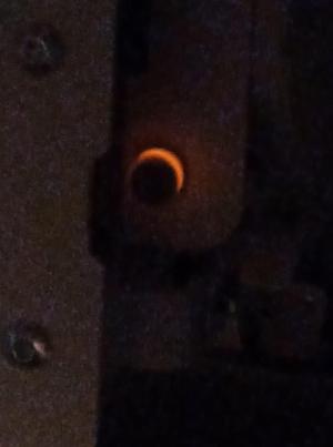 Simple cover for BRUNO stairlift charging light