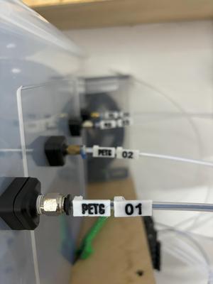 NUMBER LABEL PTFE TUBE