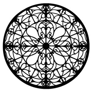 Two sided mandala pendant