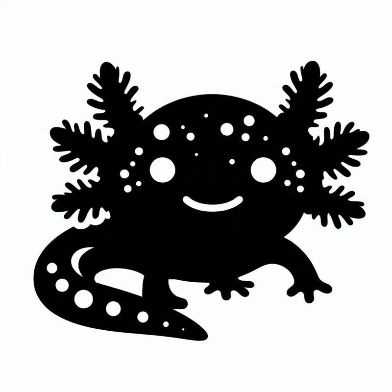 Stencil: Axolotl 1