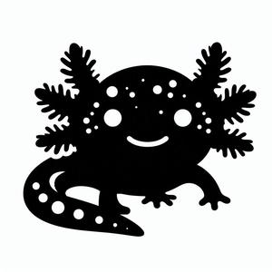 Stencil: Axolotl 1