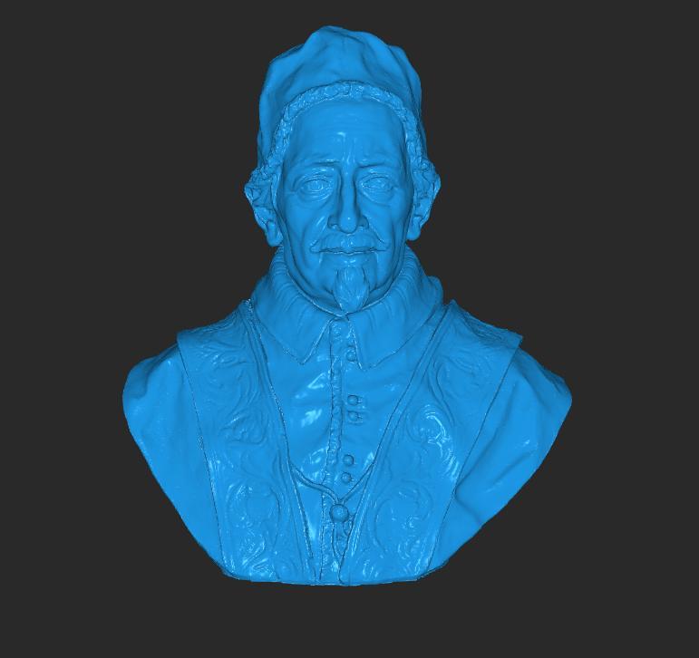 Pope Innocenzo XII Bust - Captured with MIRACO 3D Scanner