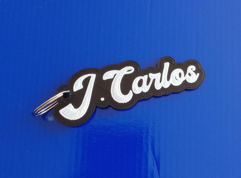 Keychain name J.Carlos