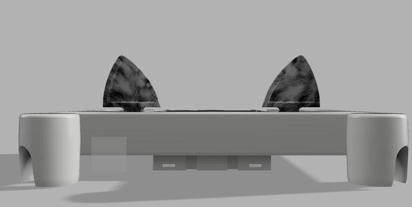 Kitty ears for XRP Robot kit