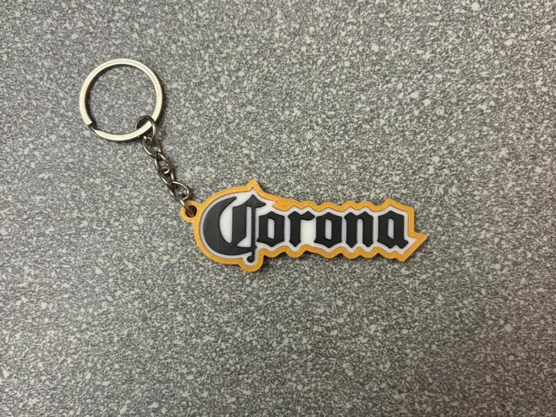 Corona Keychain