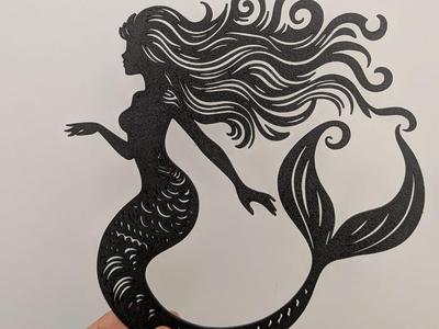 mermaid wall art