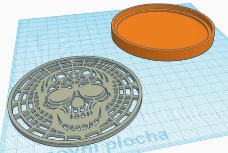 Drying dripper for only one single cup 2 (Skull)