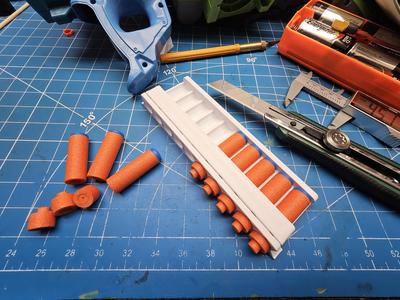 Nerf N1 dart cutter