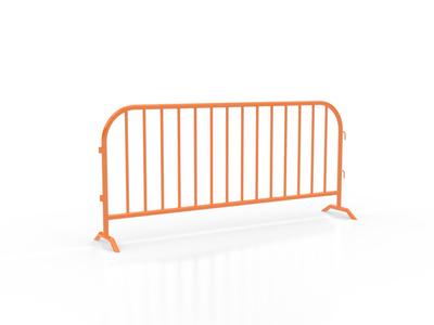 Scale Metal Crowd Control Barrier