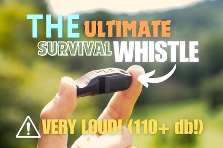Ultimate Survival/Emergency Whistle - LESS THAN 5 GRAMS! - V1.8