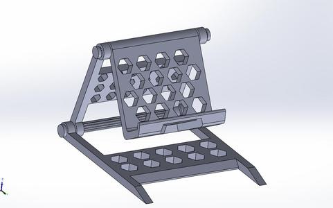 Honey comb Adjustable phone stand