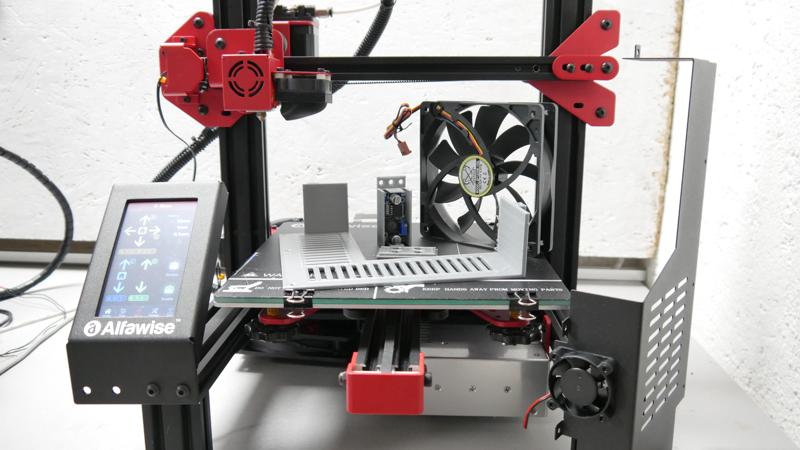 Alfawise U30 Pro silent mod 120mm