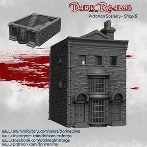Dark Realms Victorian Scenery - Shop 2