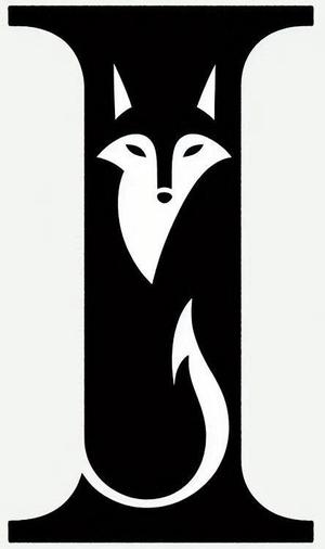 Fox alphabet: Letter I (version 3)