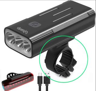 Gyhuego LED Light mount for a Mountain Bike