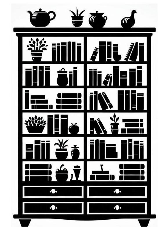 Little bookcase for my bookcase (three colours)