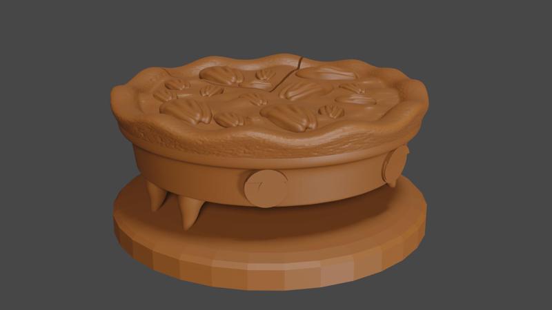 Bugsnax inspired, Pielobite, Tabletop DnD miniature