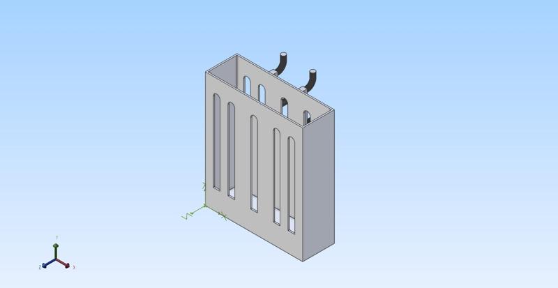 Peg Board Basket 1" inch