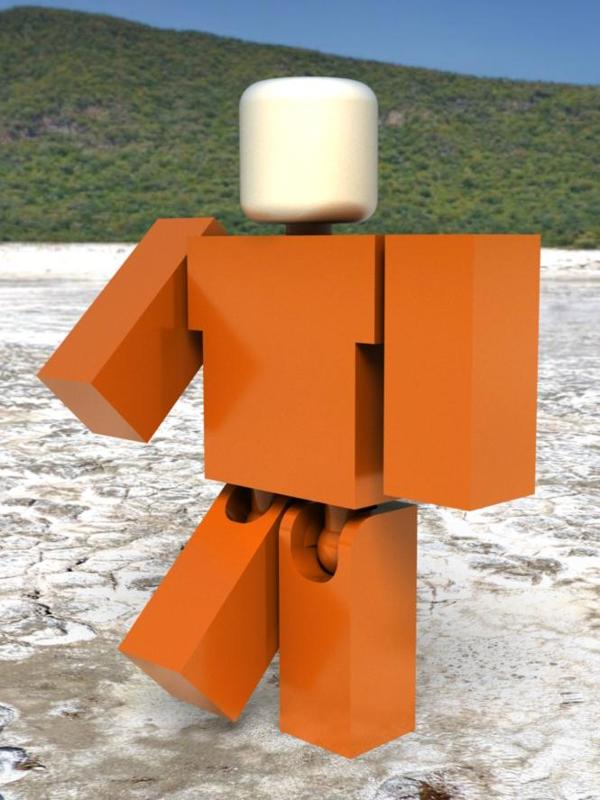 Roblox Inspired Posable Action Figure