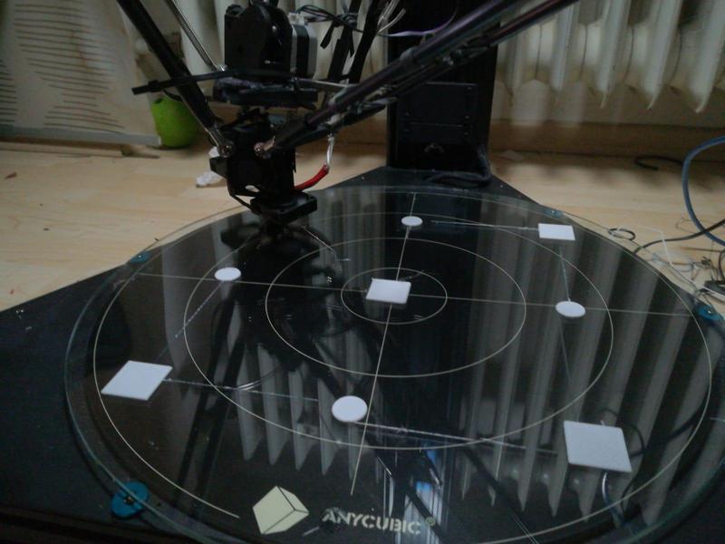 3D Printer bed levelling test
