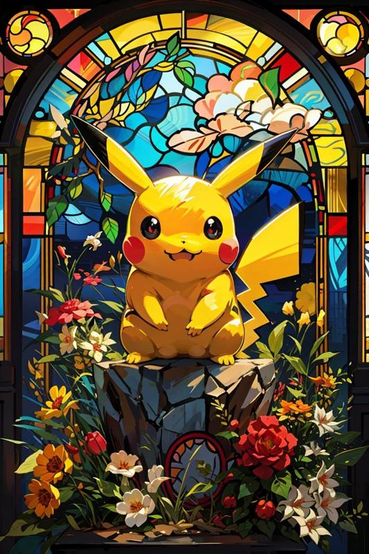 Holy Pikachu Hueforge