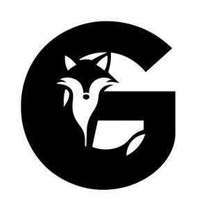 Fox alphabet: Letter G (version 2)