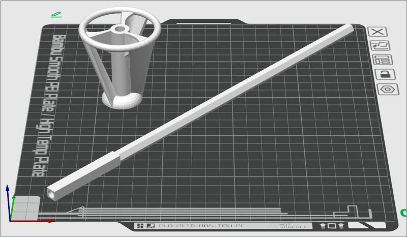 Remix: https://www.printables.com/de/model/161861-paint-mixer