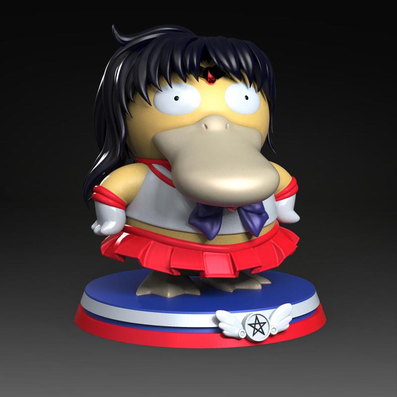 Psyduck x Sailor Moon