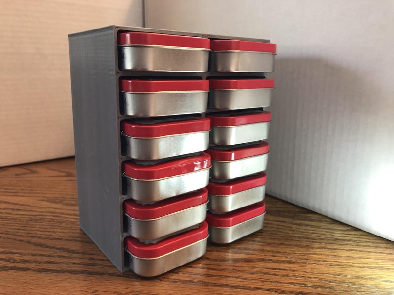 Altoids Tin Filing Cabinet