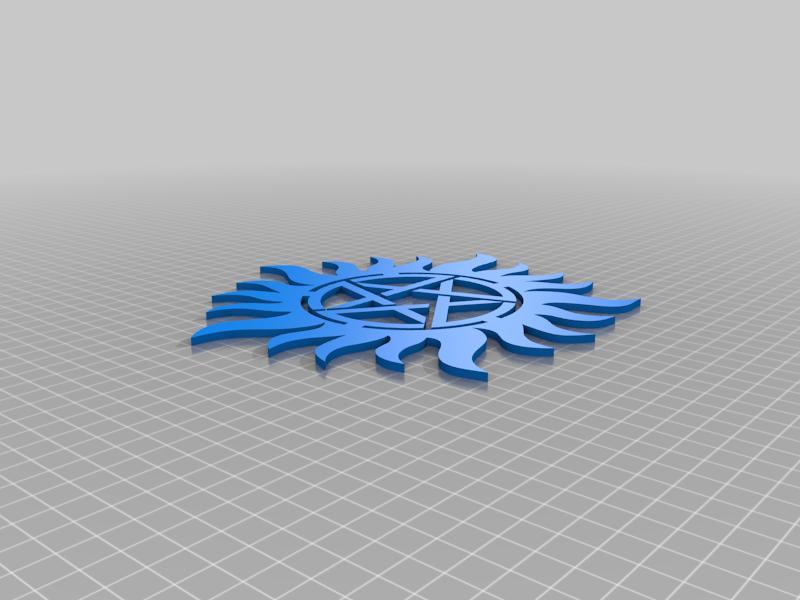 supernaural wall art