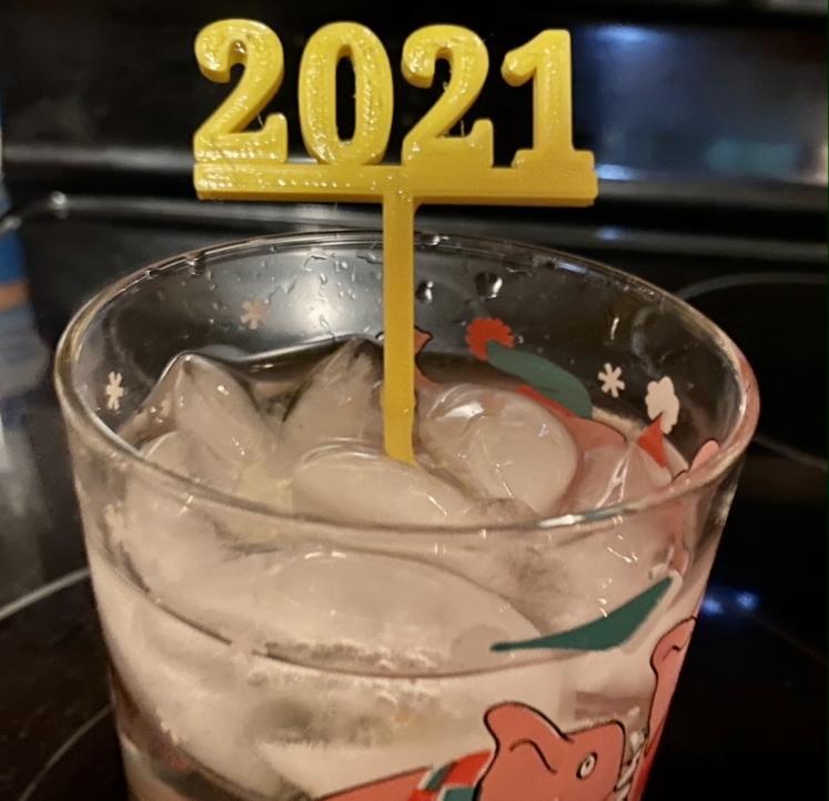 2021 Party by yourself Picks and Swizzle Sticks