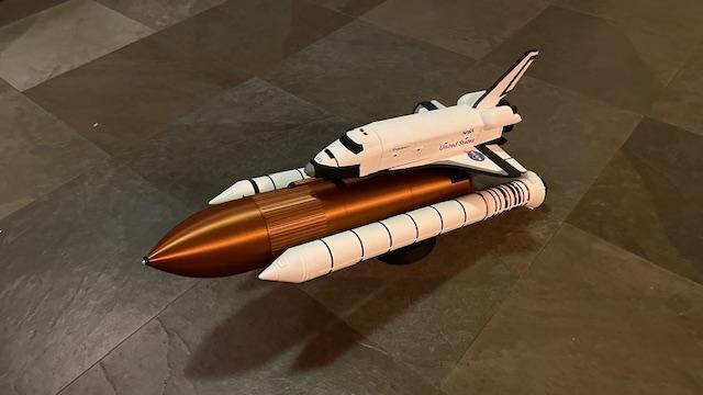 New Space Shuttle endeavour floor and nose