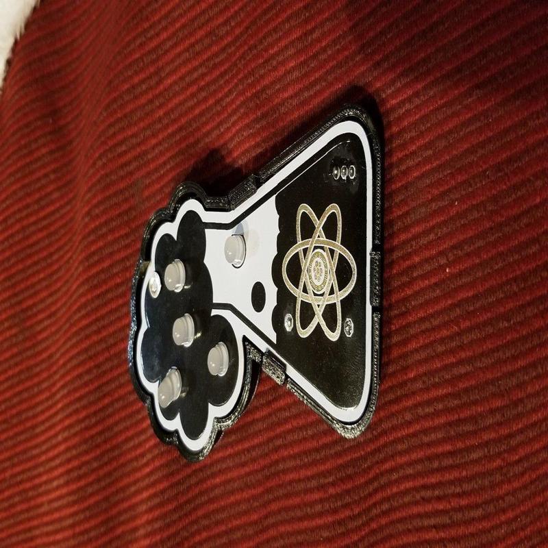 Flask Blinkie Backing