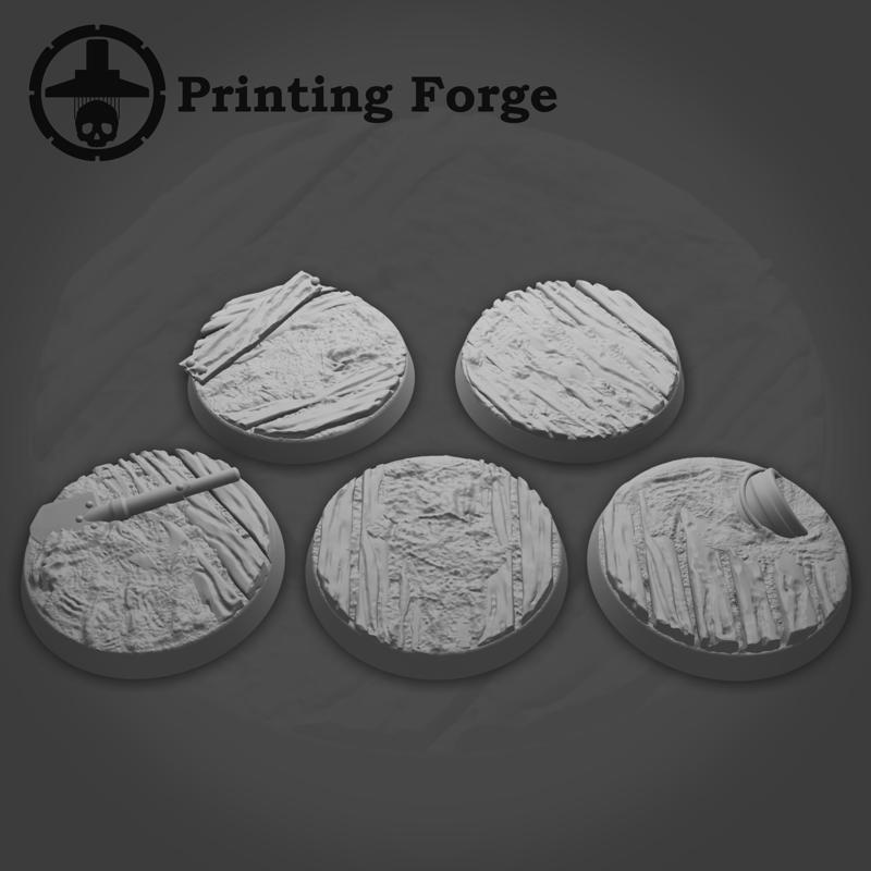 25mm Trench Bases V2 (Supported)