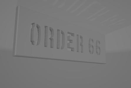 Order 66 Stencil