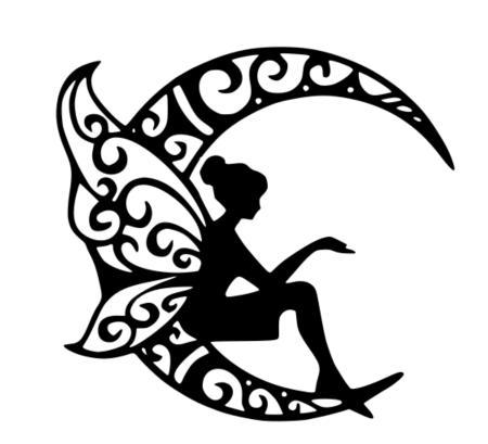Moon Fairy Wall Decor