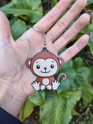 MONKEY SOUVENIR KEYCHAIN