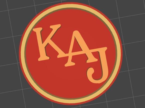KAJ pin (eurovision cosplay)