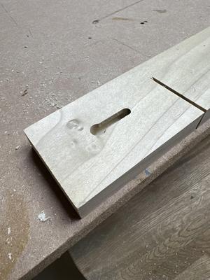 Keyhole Router Template