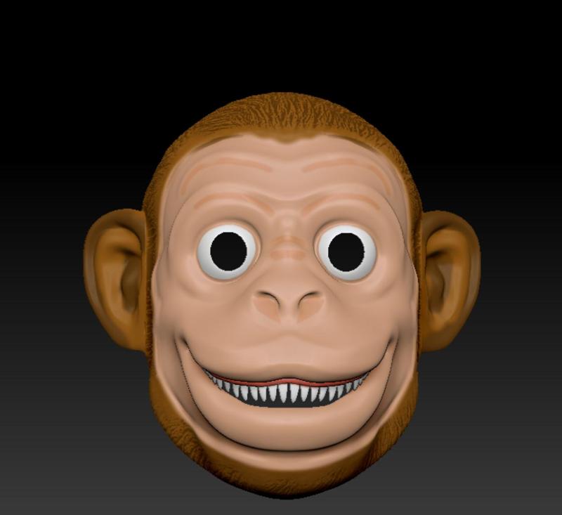 monkey mask wall hanging