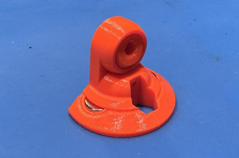 Magnetic PTFE Tube Filament Guide (former Part of External MMU Mount System EMMS)