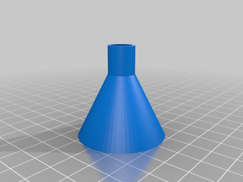 Funnal for power gun