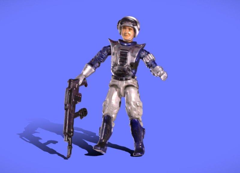 1994 GI-JOE Águia- Comando - 3D SCAN