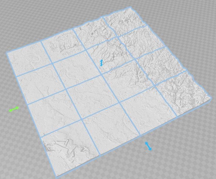 From Düsseldorf to Cologne 3D Map 4x4