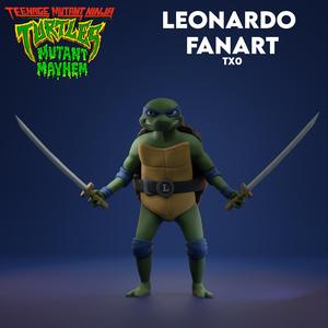 LEONARDO TMNT FANART