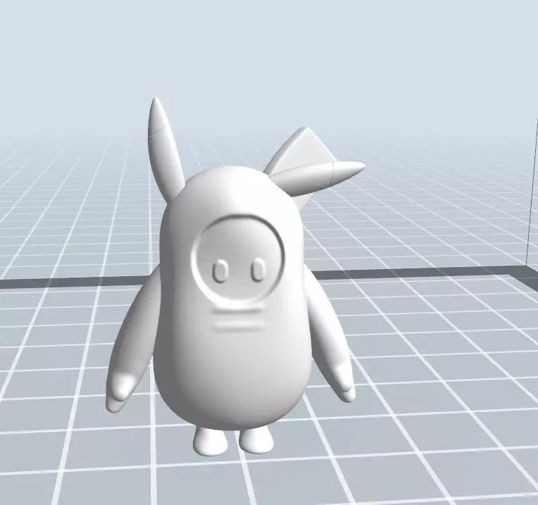 Fall guys Pikachu costume