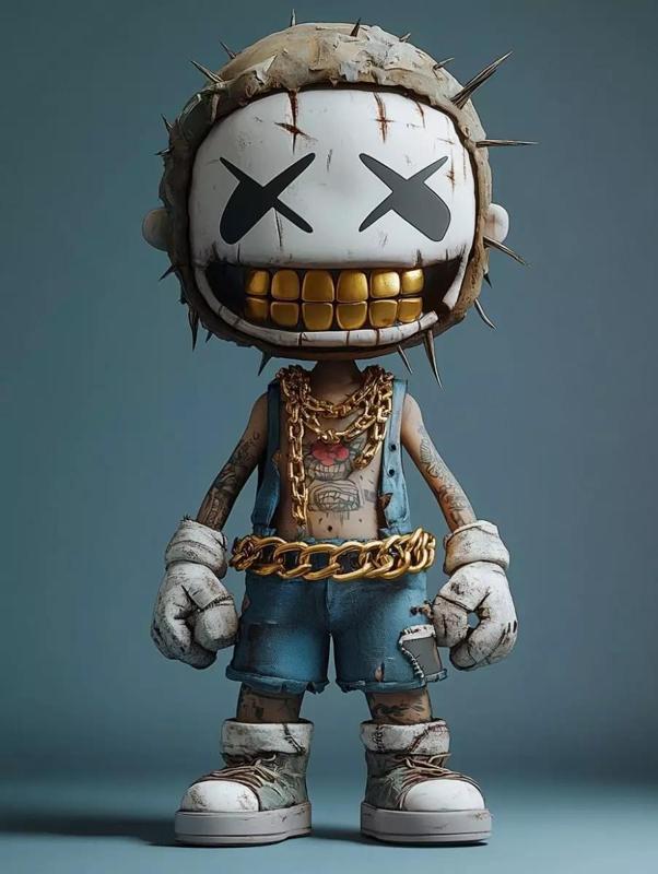 Gangsta Skull Toy
