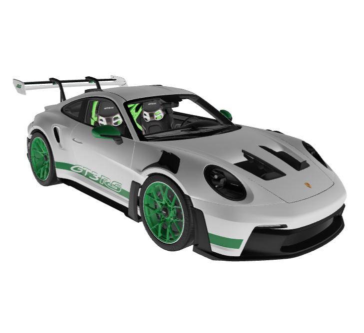 2023 Porsche 911 GT3 RS 2.7 Carrera Tribute 992 (HIGH QUALITY, COMPLETE INTERIOR)
