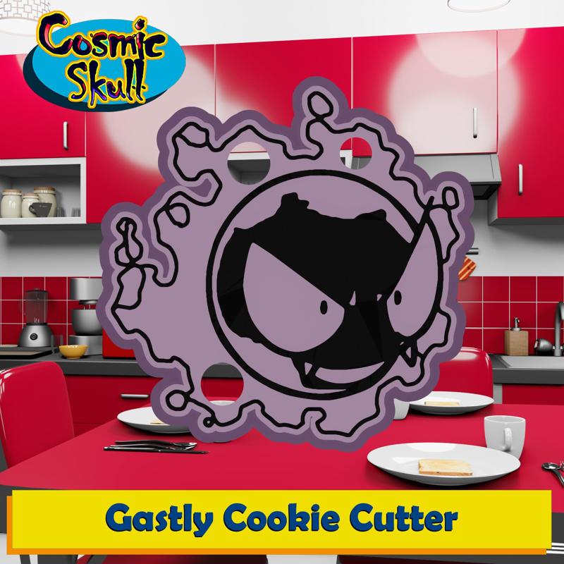 Gastly Cookie Cutter