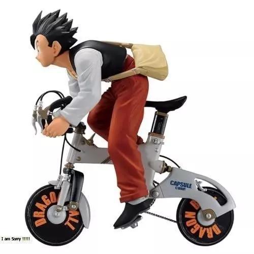 GOHAN RIDING A BIKE